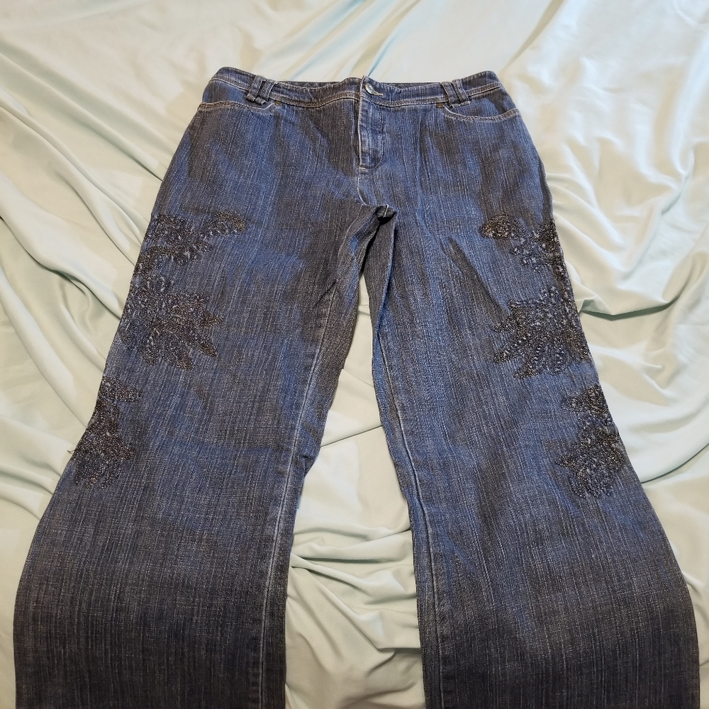 Tribal Denim Bootcut Jeans